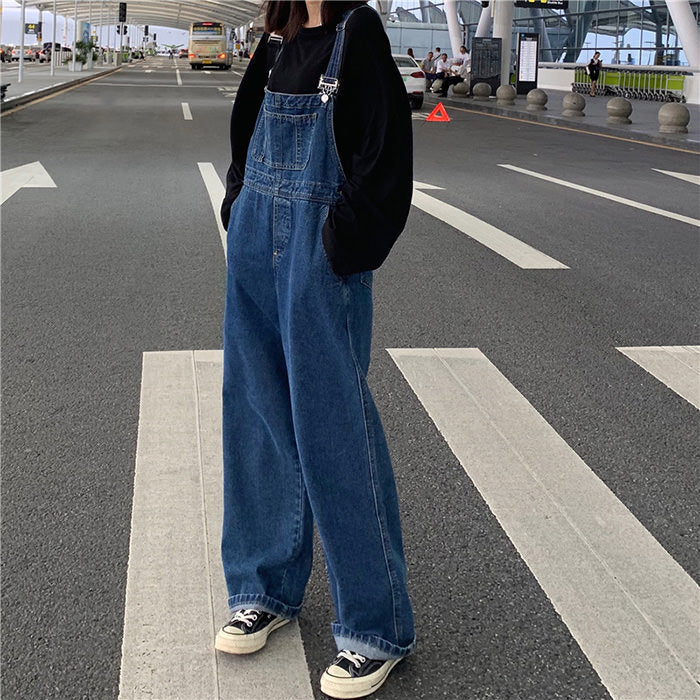 basic things denim overalls
