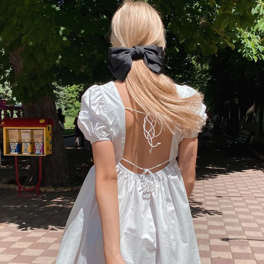 cottage calling mini dress