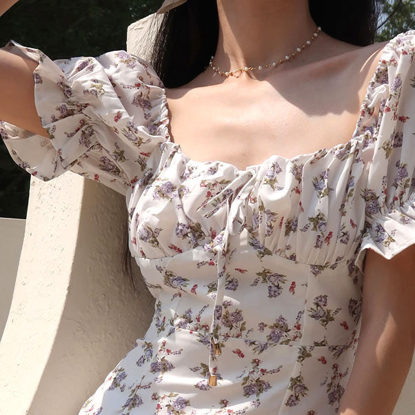 cottagecore mini dress