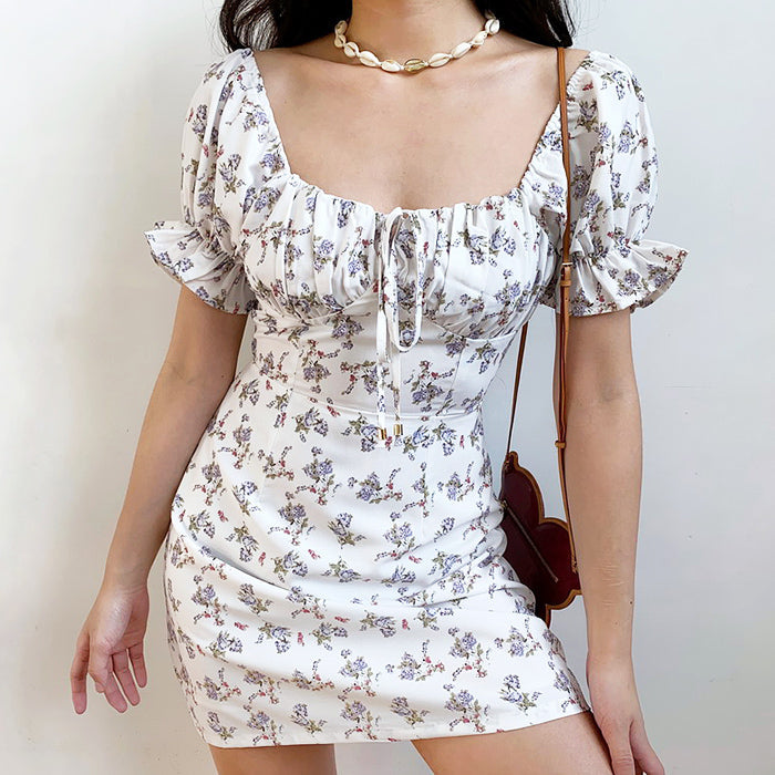 cottagecore mini dress