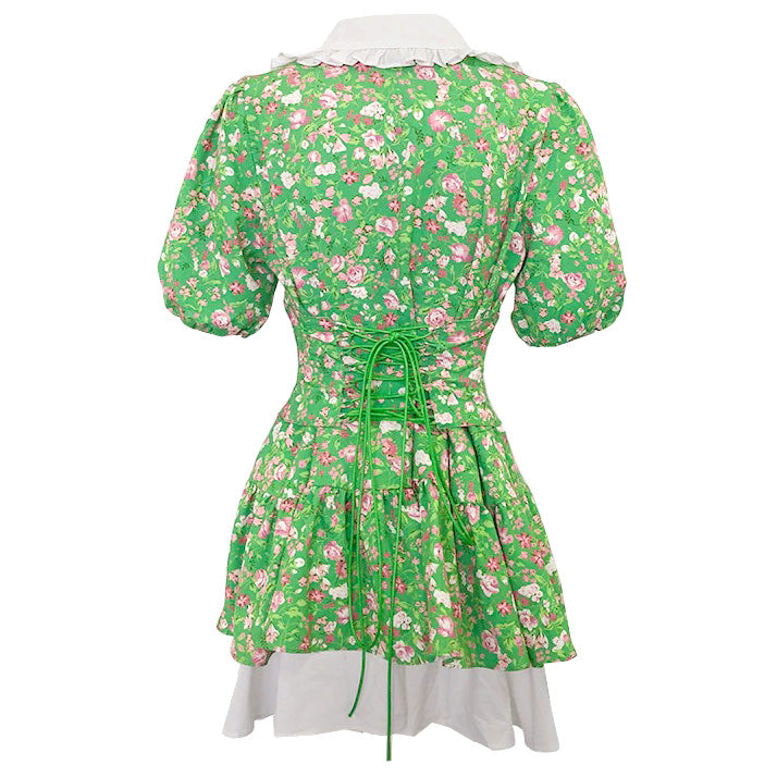 forbidden garden collar dress