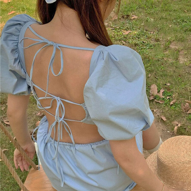 french summer mini dress